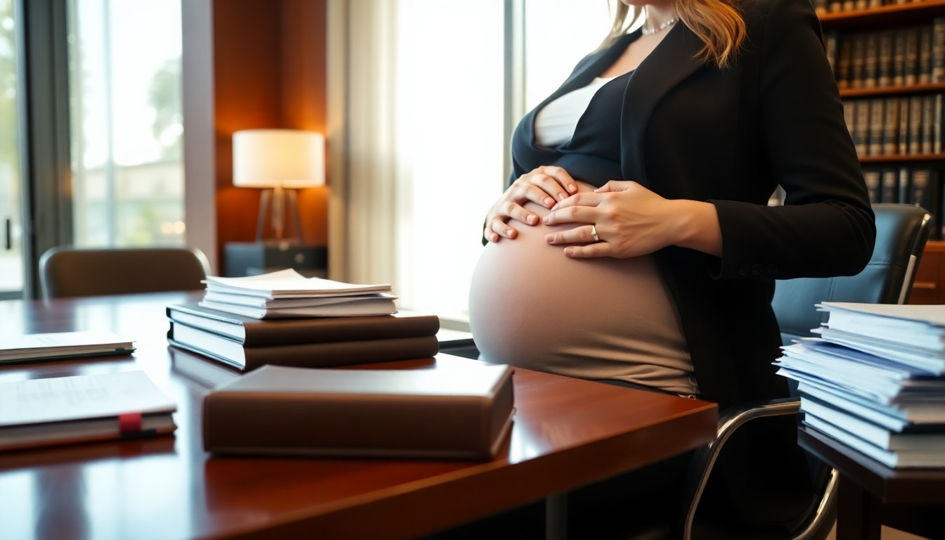 Comment une avocate enceinte peut-elle concilier vie pro