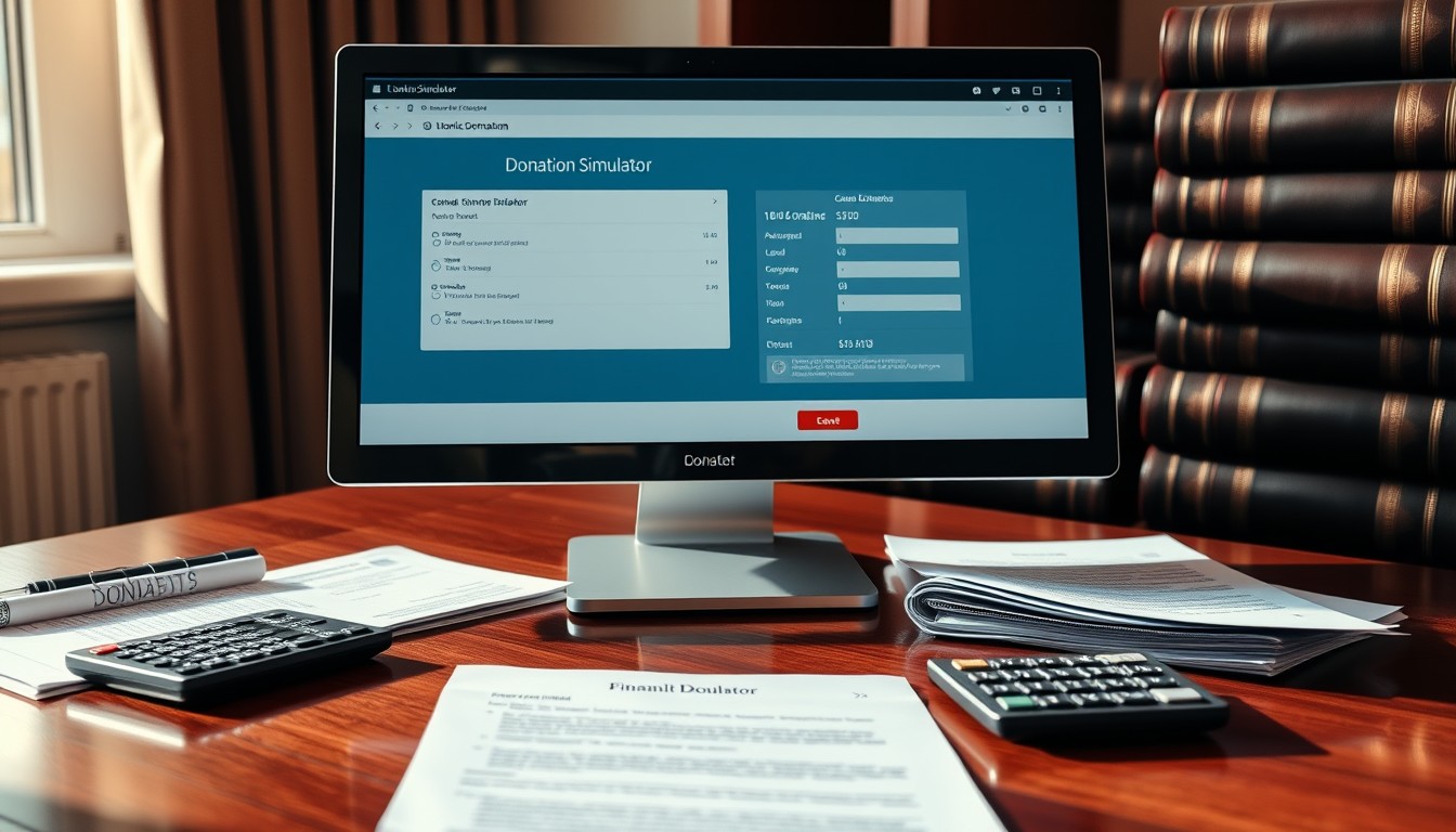 Calcul droits de donation simulateur : 7 points à vérifier avant de l'utiliser